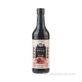 Botella de vidrio de 500 ml de vinagre de arroz negro